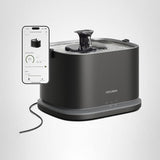 PETLIBRO Dockstream 2 Stainless Steel Smart Cat Water Fountain 3L – WiFi Hydration Tracking (Black)