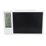 HD LCD Electronic Calendar Writing Tablet – Smart Desk Organizer with Time & Climate Display (White)