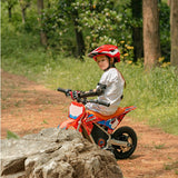 12-Inch Kids Bike with Training Wheels for Ages 3-6 - Off-Road Style First Pedal Bike