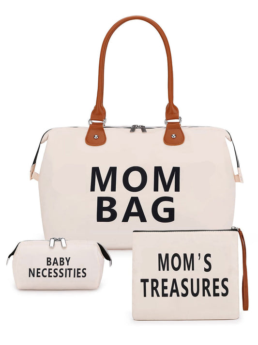 Women’s Weekender Travel Duffel Bag – 3PCS Set Carry-On Tote, Gym & Mom Bag