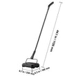 VEVOR Manual Carpet and Floor Sweeper - Non-Electric Cleaner for Dust and Pet Hair with Easy-Empty Dustbin & Cleaning Comb