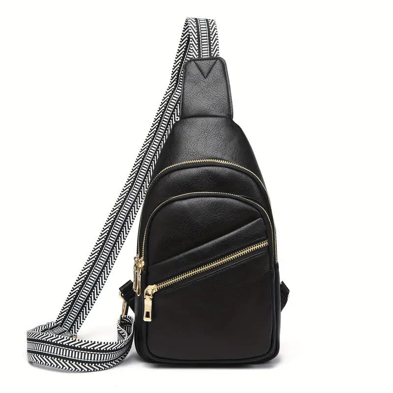 Trendy Small Sling Bag for Women 🎒 Stylish Leather Crossbody Fanny Pack – Everyday Travel Purse