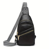 Trendy Small Sling Bag for Women 🎒 Stylish Leather Crossbody Fanny Pack – Everyday Travel Purse