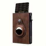 Sleek & Secure Men’s AirTag Wallet