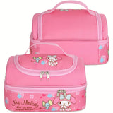 Kuromi Insulated Lunch Tote – Cartoon Pink Lunch Box Bag for Work, Travel & Picnic