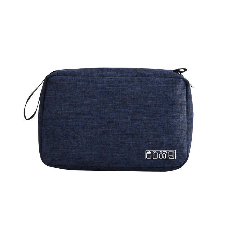 Unisex Travel Waterproof Toiletry Bag 🧳 with Divider & Handles – Makeup, Razor & Accessories Organizer