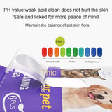 Pet Cleaning & Deodorizing Wipes – Hypoallergenic Coconut Oil Grooming Wipes for Dogs & Cats, Daily Care & Travel-Friendly