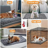 Dog & Cat Thermal Bed Mat – Extra Warm Self-Heating Pet Pad with Non-Slip Bottom, Washable Crate Pad for Indoor & Outdoor Use