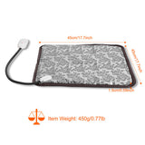 Pet Heating Pad – Waterproof Adjustable Electric Warm Blanket with Anti-Bite Steel Cord & Safety Protection