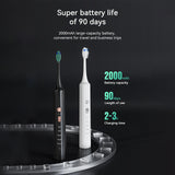 AquaSonic Black Series Electric Toothbrush - ADA Accepted Whitening Toothbrush with 8 Brush Heads & Travel Case
