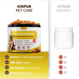 Scoot Stopper Soft Chews – Fiber & Pumpkin Supplement for Dogs, Anal Gland & Digestive Health Support (180 Chews)