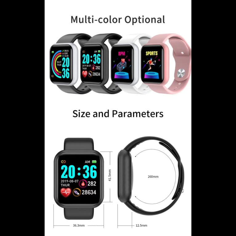 Stay connected and active every day! ⌚✨