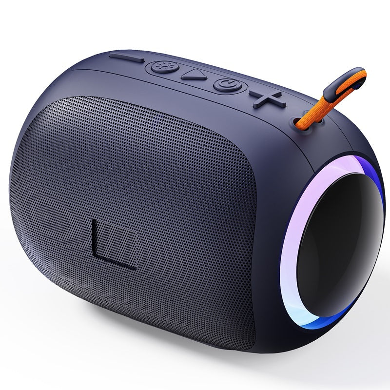 Portable Waterproof Bluetooth Speaker with LED Light
