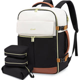 Large-Capacity TSA Carry-On Travel Backpack for Women – Fits 17″ Laptop & Daypack Cube System 🎒