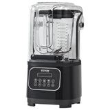 VEVOR Professional Quiet Blender - 1800W Commercial Blender with Sound Shield for Smoothies & Ice Crushing