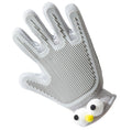Pet Grooming Gloves – Multi-Finger Deshedding Mitt for Cats & Dogs, Wet or Dry Use with Massage Function