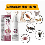 Yegbang Pet Flea & Tick Spray – Soothing Deworming and Itch Relief Spray for Dogs & Cats