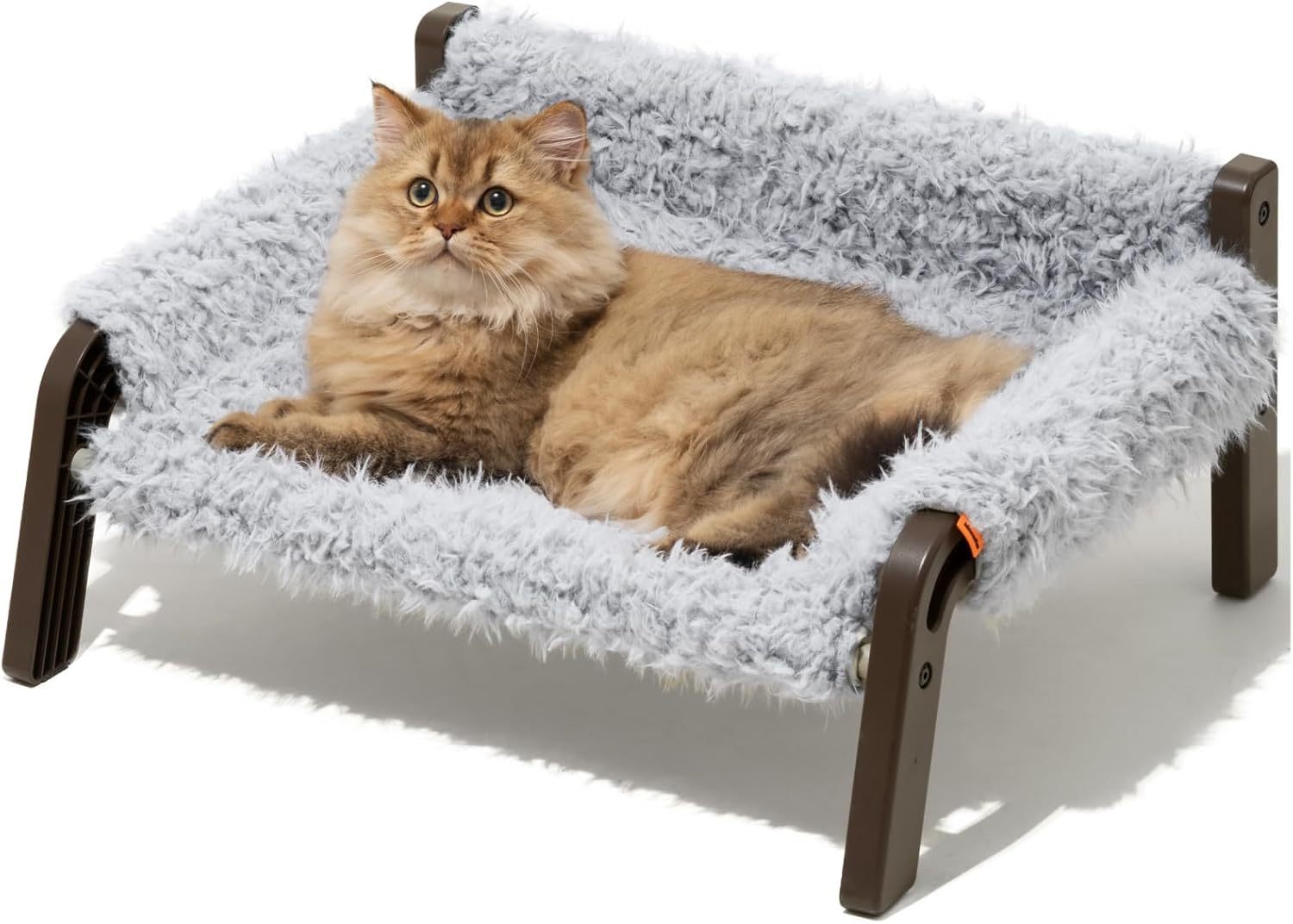 Mewoofun Elevated Pet Bed – Raised Cat & Small Dog Couch with Washable Cover, Non-Slip Base & 44 lbs Support