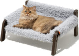 Mewoofun Elevated Pet Bed – Raised Cat & Small Dog Couch with Washable Cover, Non-Slip Base & 44 lbs Support