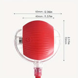 3pcs Set (Red, Grey, Green) Full Smart 360° Rolling Pet Ball, Pet Only, 3 Modes With USB Charging LED Light With Self-Fun & Decompression, Durable Plastic Material, Suitable For Small Cats & Dogs, Can Be Used As A Holiday Gi - PulinGO