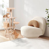 Cat Climbing Frame – Multi-Level Cat Tree Tower with Platforms, Scratching Posts & Cozy Resting Spots for Indoor Cats