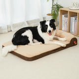 Mewoofun Orthopedic Dog Bed – Large Egg Crate Foam Sofa with Waterproof Lining, Washable Cover & Non-Slip Bottom