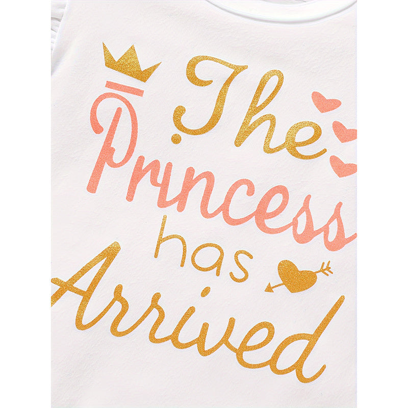 3PCS Newborn Baby Girl Outfit 👶 Romper + Tutu Skirt + Headband Set 🎀