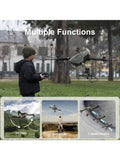V4 Foldable Drone with 4K HD Camera - RC Quadcopter with 3 Batteries for Adults & Kids
