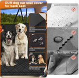 Dog Car Seat Backrest – Comfortable Travel Support Cushion & Safety Seat Protector for Dogs in Cars, SUVs & Trucks