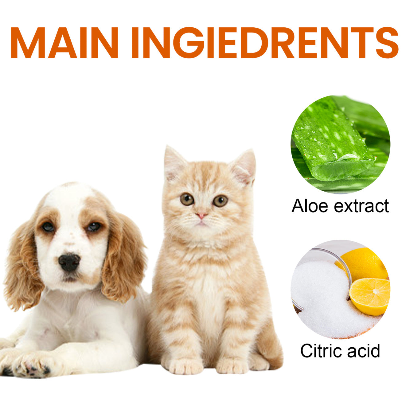 Yegbong Pet Ear Cleaning Wipes – Anti-Odor & Ear Mite Safe Cleansing Pads for Cats & Dogs
