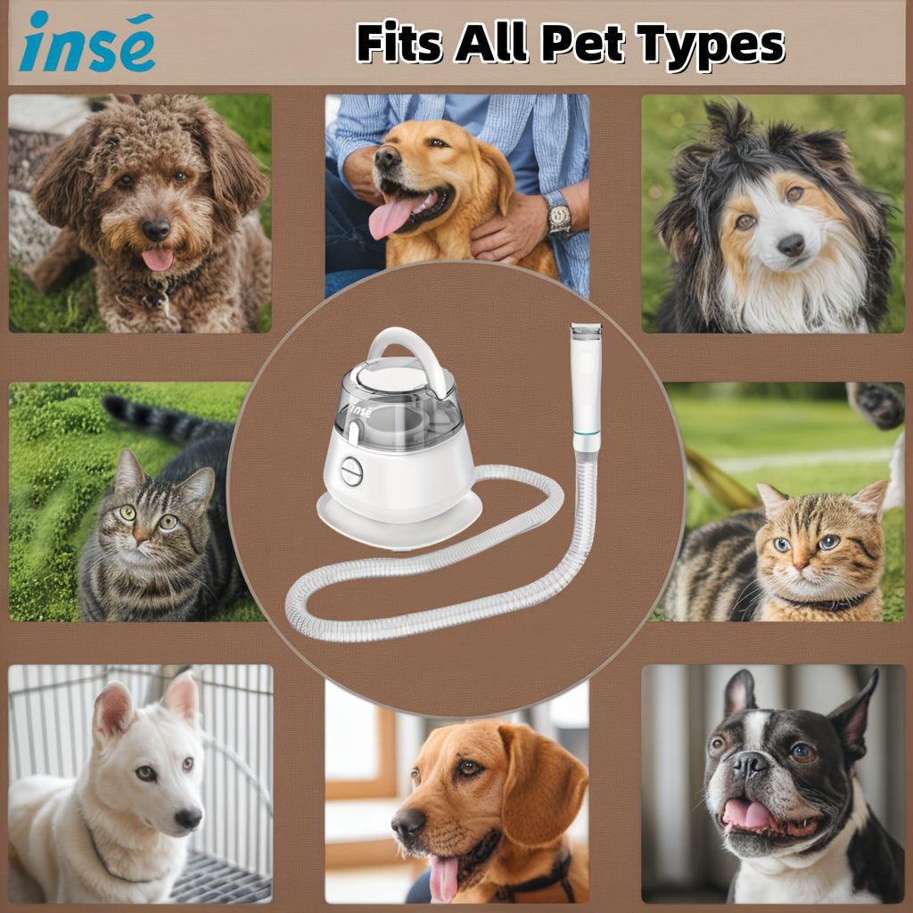 5-in-1 Pet Shaver – Grooming Tool for Cats & Dogs, Hair Cleaning & Trimming - PulinGO