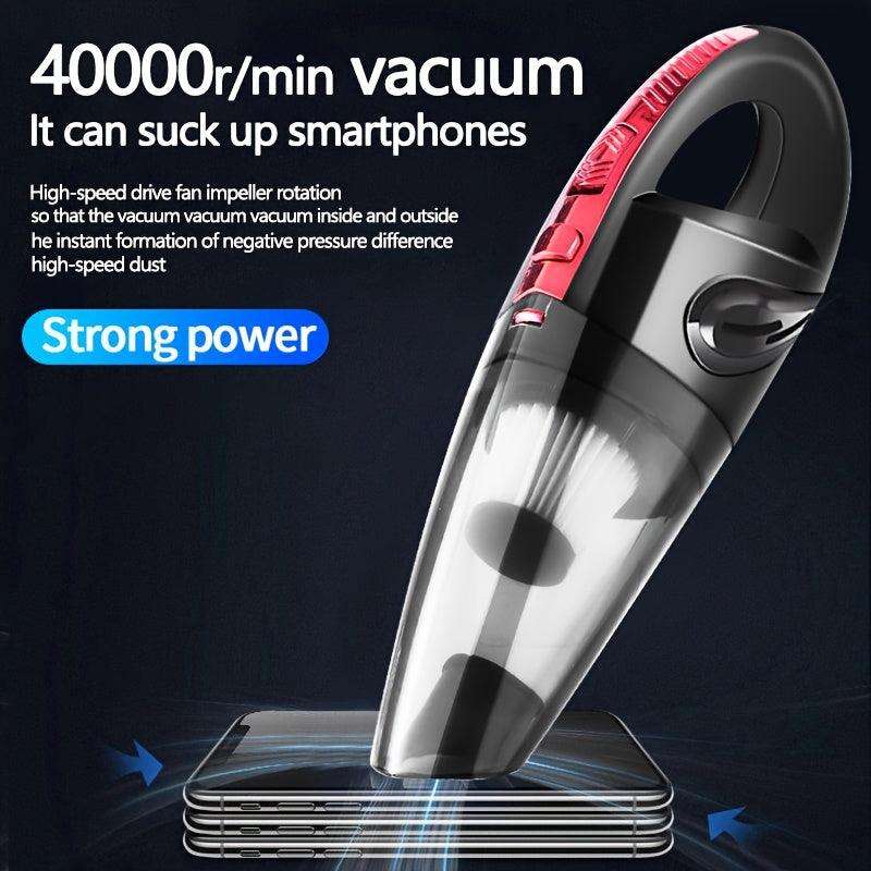 Car Vacuum Cleaner, Used for Dry And Wet Cleaning, Handheld Vacuum Cleaner, Easy to Clean Pet Hair - Keyboard Cleaning, Multi Scenario Use - PulinGO