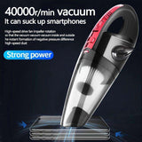 Car Vacuum Cleaner, Used for Dry And Wet Cleaning, Handheld Vacuum Cleaner, Easy to Clean Pet Hair - Keyboard Cleaning, Multi Scenario Use - PulinGO
