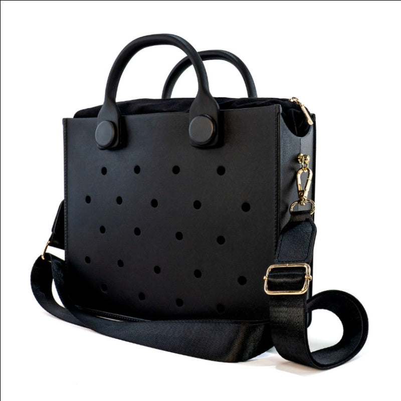 Waterproof EVA Tote Bag 👜 Women’s Handbag with Shoulder Strap – Stylish Beach & Everyday Tote