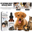 Yegbang External Deworming Drops for Pets – Flea, Tick & Lice Treatment with Soothing Itch Relief for Cats & Dogs