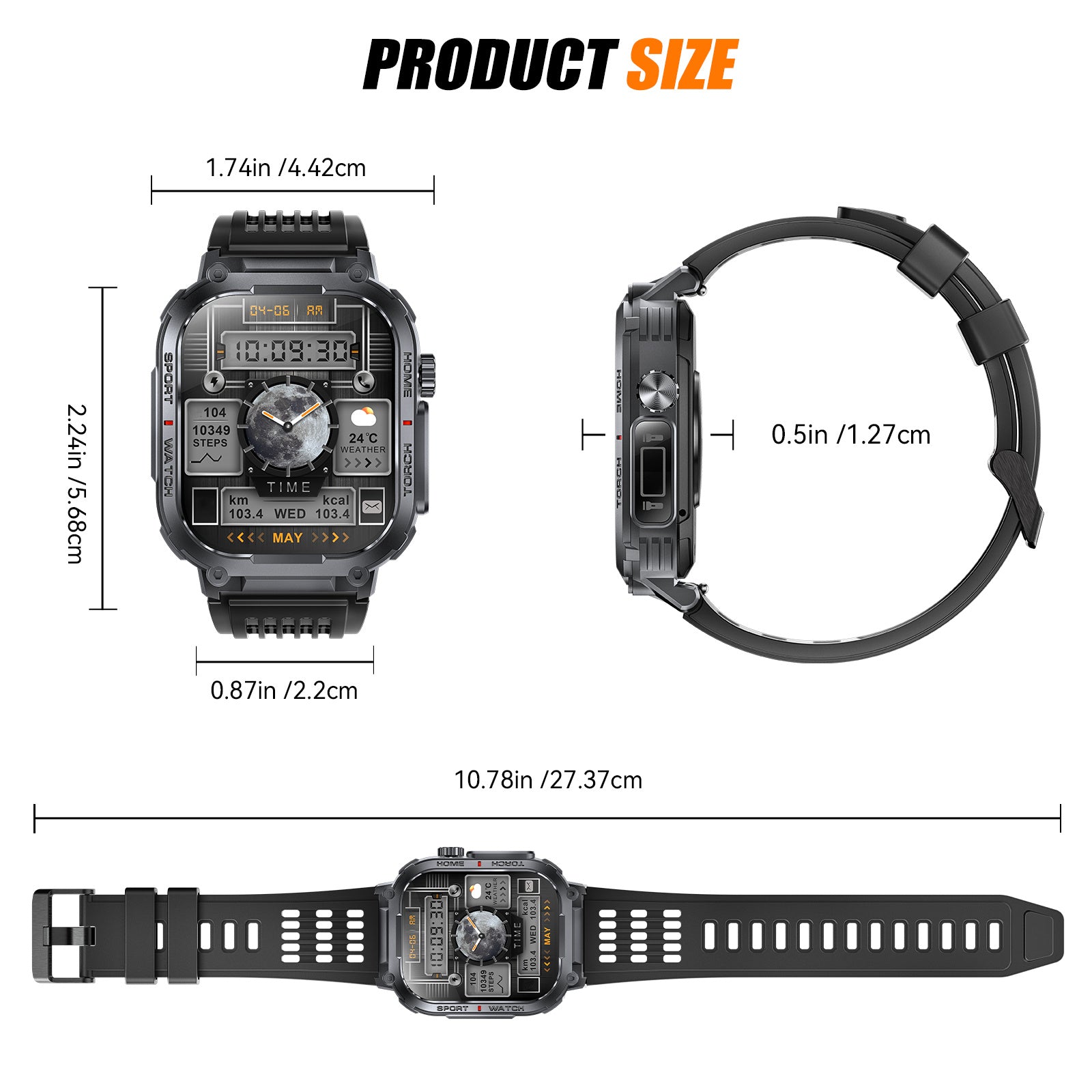 Your all-in-one fitness and lifestyle companion. ⌚🔥