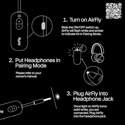 Wireless Bluetooth Audio Transmitter for AirPods & Headphones – 3.5mm Jack Adapter for Airplanes, Gym Equipment & Gaming