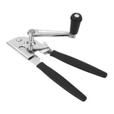 Heavy-Duty Manual Can Opener with Ergonomic Soft Handles & Easy-Turn Crank