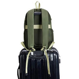 Travelon Voyage Anti-Theft Daypack – Ultra-Light Secure Travel Backpack with RFID Protection & Locking Compartments (Olive)