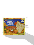 Kellogg’s Pop-Tarts Pumpkin Pie – Limited Edition Toaster Pastries (3 Boxes, 12 Pastries Each)