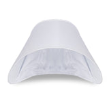 PARTYEVER Handmaids Bonnet Women's Victorian White Wide Brim Bonnet Head Cover Cap Handmaiden Cosplay Hat Costume Accessory