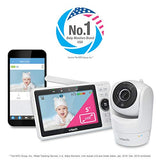VTech VM901HD Smart WiFi Baby Monitor with 5" HD Parent Unit, 1080p Camera, Night Vision & Remote Pan Tilt Zoom