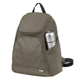 Travelon Classic Anti-Theft Backpack – RFID Secure Lightweight Travel Backpack for Tablet & 13” Laptop (Nutmeg)