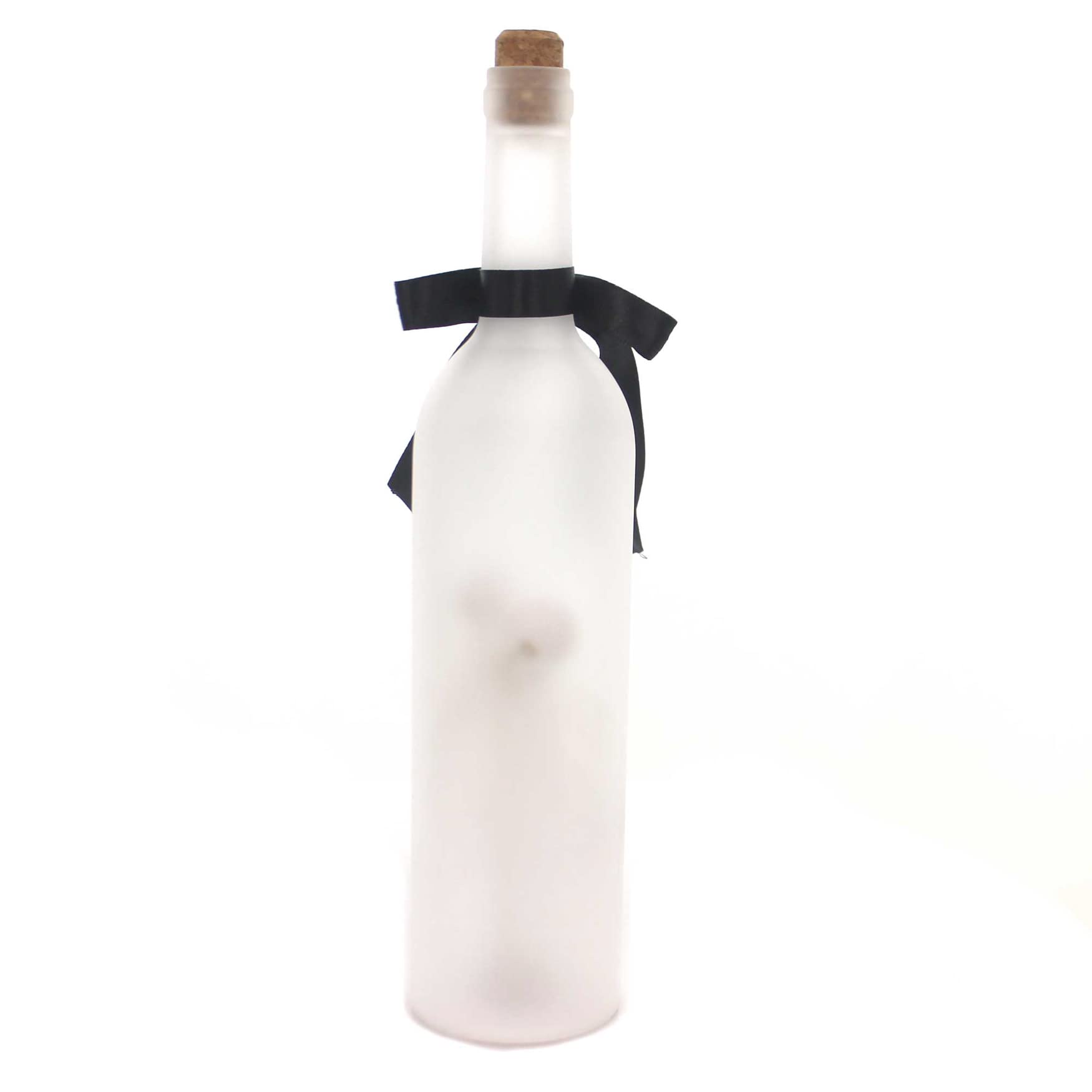 Roman Inc Light-Up Halloween Bottle – 13" White LED Decorative Bottle with Soft Glow & On/Off Switch