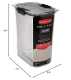 Airtight Pantry Food Storage Container – 16-Cup BPA-Free Stackable Canister (White)