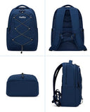 Hantrip Large School & College Backpack with Laptop Compartment, Chest Strap, Water-Resistant Design