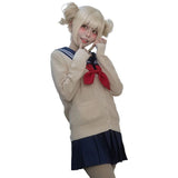 Himiko Toga Cosplay Costume for Women – Anime My Hero Academia School Uniform Outfit 🎭✨