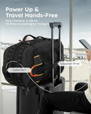Tolaccea Expandable Carry-On Travel Backpack 40L–50L with TSA-Friendly Design and Laptop Compartment