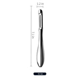 Professional Stainless Steel I-Peeler – Serrated Blade, Ergonomic Grip & Multi-Purpose Kitchen Tool