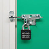 Smart Fingerprint & Keypad Padlock with App Control, USB-C Rechargeable Waterproof Locker Lock for Gym, Luggage & Storage